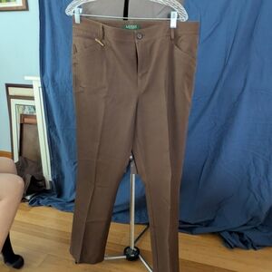 Lauren Ralph Lauren Brown Chinos